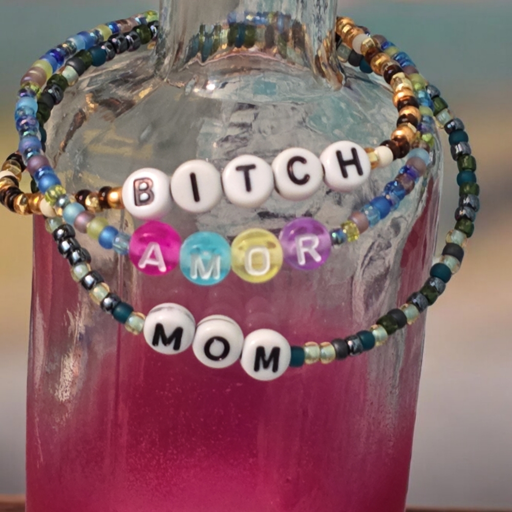 Handcrafted Colorful Beaded Bracelet Set
